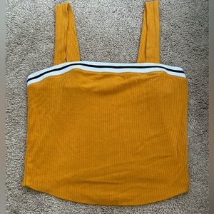 yellow/orangish tank top